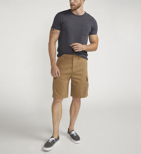 Silver Mens Cargo Shorts