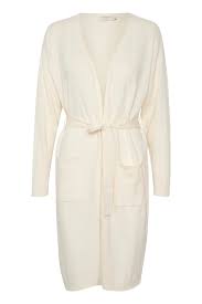 Cream Anva Knit Cardigan